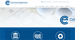 Desktop Screenshot of columbia-engineering.com